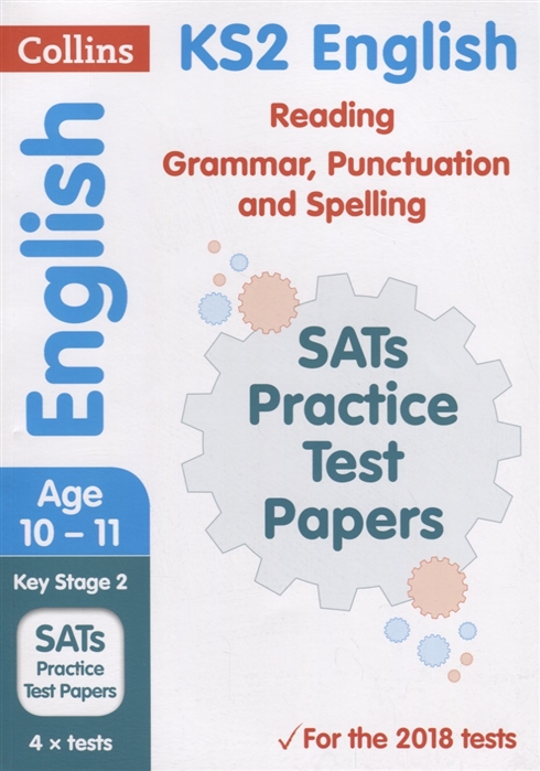 KS2 English Reading Grammar Punctuation and Spelling SATs Practice Test Papers Ages 10-11
KS2 English Reading Grammar Punctuation and Spelling SATs Practice Test Papers Ages 10-11