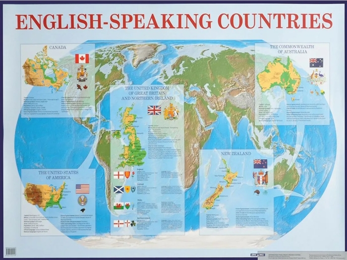 English-speaking countries Англоязычные страны Наглядное пособие для средней школы
English-speaking countries Англоязычные страны Наглядное пособие для средней школы