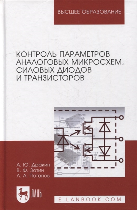 Контроль параметров аналоговых микросхем силовых диодов и транзисторов монография
Контроль параметров аналоговых микросхем силовых диодов и транзисторов монография