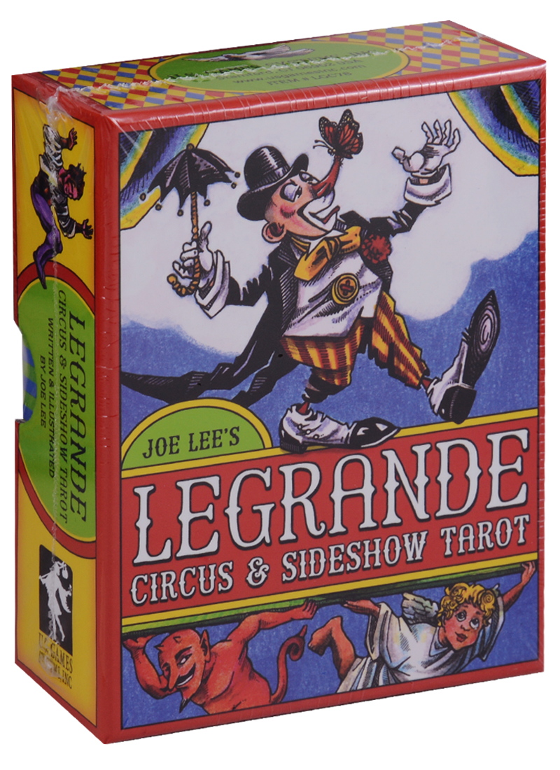 LeGrande Circus&Sideshow Tarot /Великий Цирк и Интермедия Таро (карты + инструкция на английском языке)