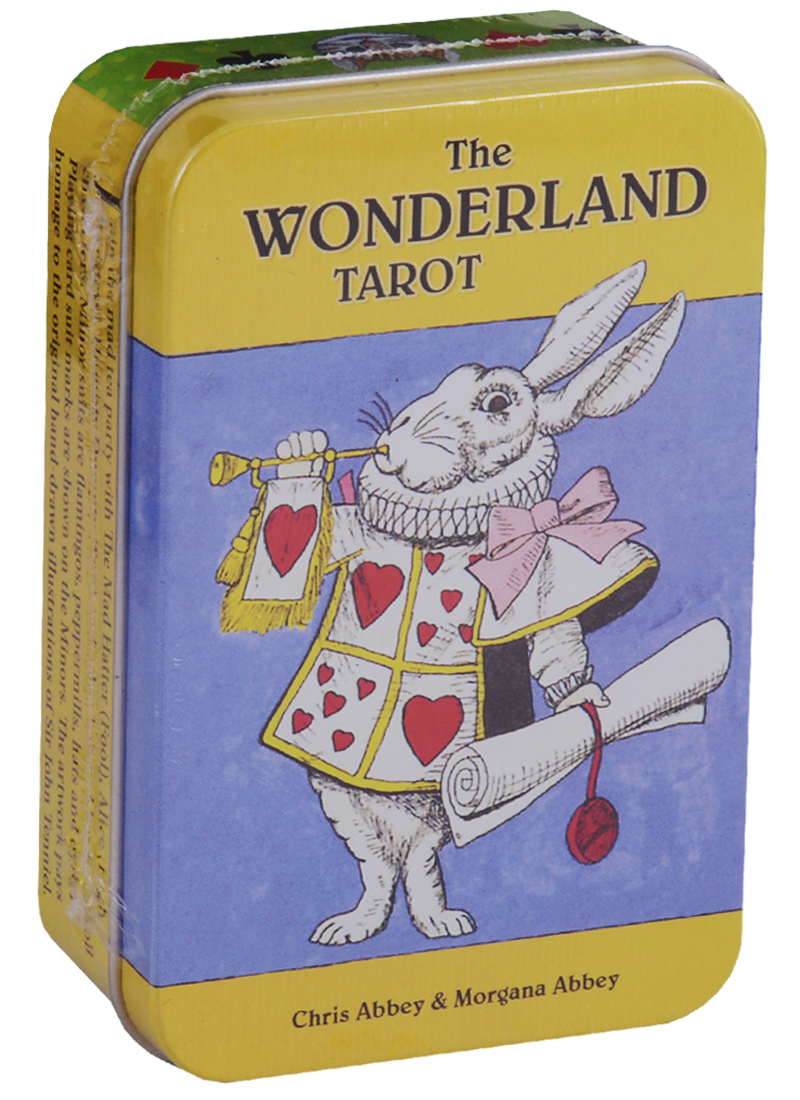 The Wonderland Tarot /Таро Чудес (карты на английском языке в жестяной коробке)