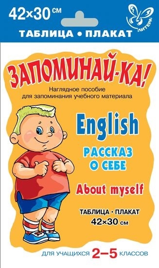 

Запоминай-ка Англ язык Рассказ о себе Для уч-ся 2-5 кл
