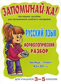 

Запоминай-ка Русский язык Морфологический разбор 3-5 кл