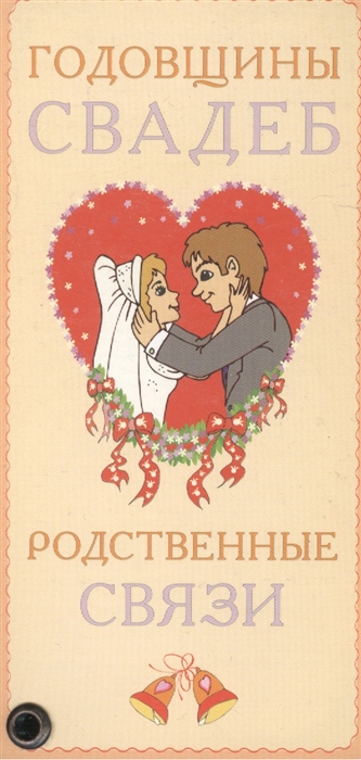 

Карточка Годовщины свадеб Родственные связи