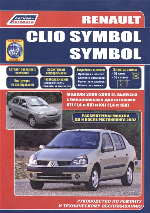 

Renault Clio Symbol с 2000г