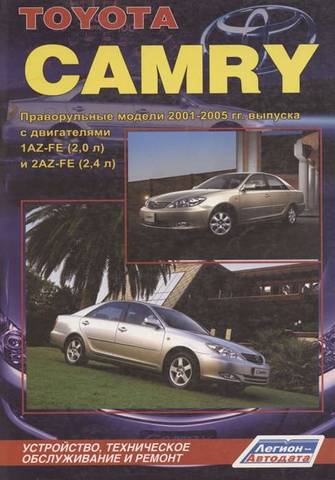 

Toyota Camry Праворульные модели с 2001-2005 гг