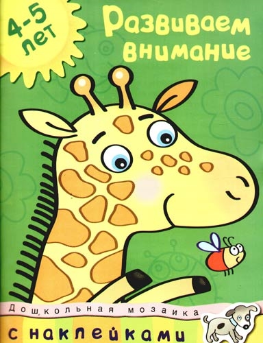 

Развиваем внимание 4-5 лет