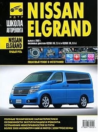 

Nissan Elgrand с 2002г в фото прав руль