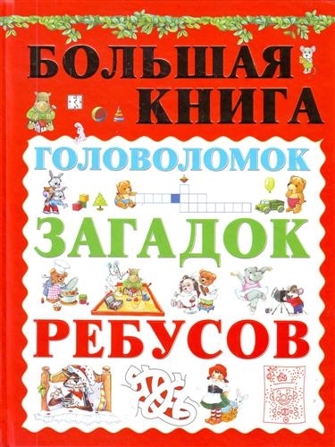 

Большая книга головоломок загадок ребусов