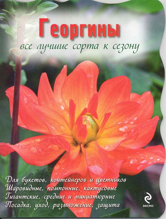 

Георгины мягк Цветы в саду и на окне вырубка Рубинина А Эксмо