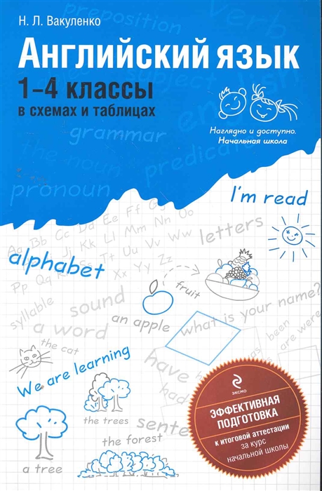 

Английский язык 1-4 кл В схемах и таблицах