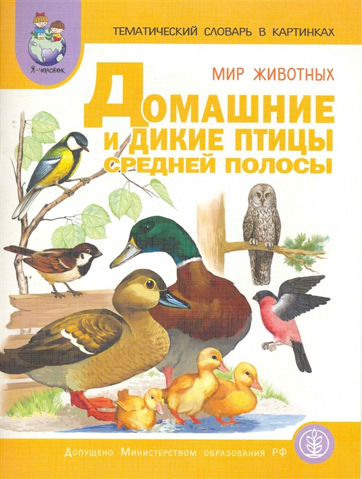 

Мир животных Домашние и дикие птицы ср полосы