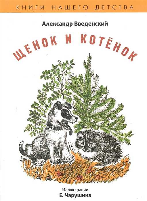 

Щенок и котенок