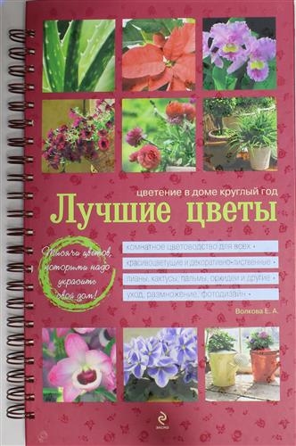 

Лучшие цветы Цветение в доме круглый год пружина Волкова Е А Эксмо