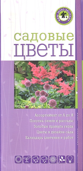 

Садовые цветы Ассортимент от А до Я Покупка семян и рассады Золотые правила ухода Цветы в дизайне сада Календарь цветения и работ