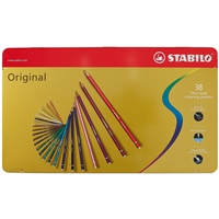Карандаши цветные "Original", 38 цв., STABILO Карандаши цветные "Original", 38 цв., STABILO