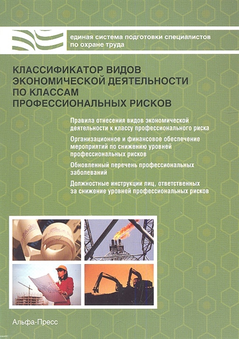 

Классификатор видов экономической деятельности по классам профессиональных рисков