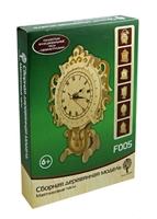 Сборная деревянная модель F005 Маятниковые часы (4/20) (6+) (Чернусь) Сборная деревянная модель F005 Маятниковые часы (4/20) (6+) (Чернусь)