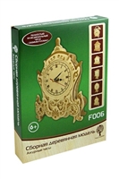 Сборная деревянная модель F006 Ажурные часы (4/20) (6+) (Чернусь) Сборная деревянная модель F006 Ажурные часы (4/20) (6+) (Чернусь)