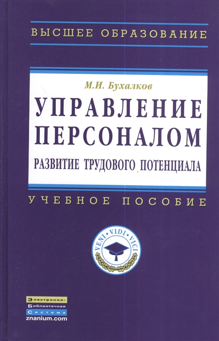 

Управление персоналом развитие трудового потенциала Учебное пособие