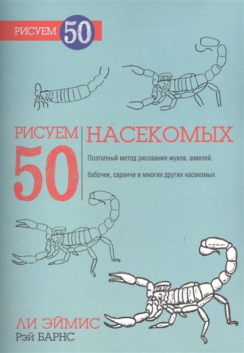 

Рисуем 50 насекомых