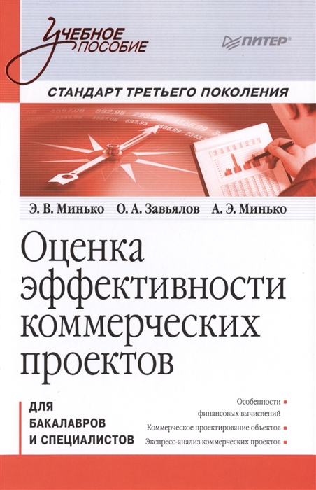 Минько Э., Завьялов О., Минько А. Оценка эффективности коммерческих проектов для бакалавров и специалистов Минько Э., Завьялов О., Минько А. Оценка эффективности коммерческих проектов для бакалавров и специалистов