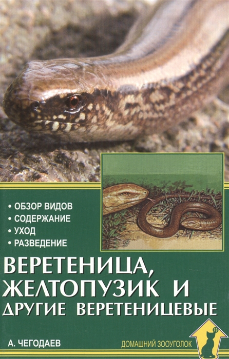 Чегодаев А. - Веретеница желтопузик и другие веретеницевые Обзор видов Содержание Уход Разведение