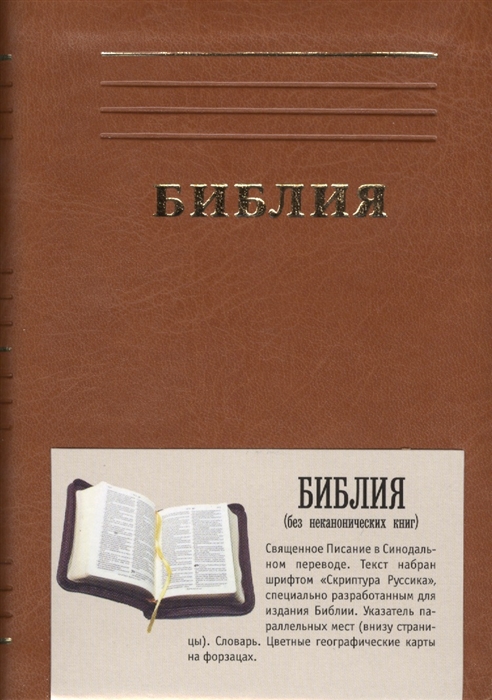 

Библия Книги Священного Писания Ветхого и Нового Завета канонические