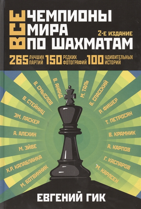 

Все чемпионы мира по шахматам Лучшие партии 2-е издание