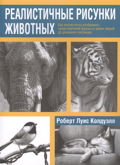 

Реалистичные рисунки животных Как реалистично изображать представителей фауны от диких зверей до домашних питомцев