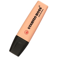 Выделитель текста «Boss original pastel» персиковый, Stabilo Выделитель текста «Boss original pastel» персиковый, Stabilo