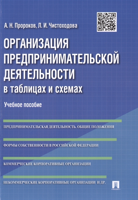 

Организация предпринимательской деятельности в таблицах и схемах Учебное пособие