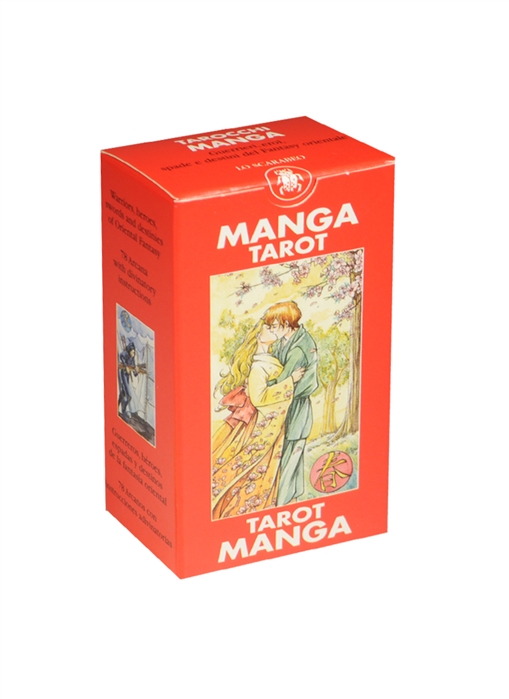 

Мини Таро Манга Mini Manga Tarot на 5 языках английский итальянский испанский французский немецкий MD22 Аввалон