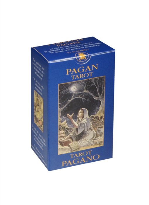 

Мини Таро Языческое Mini Tarot Pagan на 5 языках английский итальянский испанский французский немецкий MD19 Аввалон