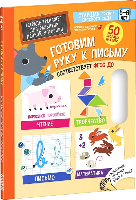 

Готовим руку к письму 5-6 лет