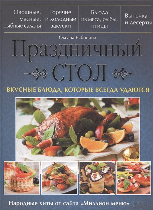 

Праздничный стол Вкусные блюда которые всегда удаются