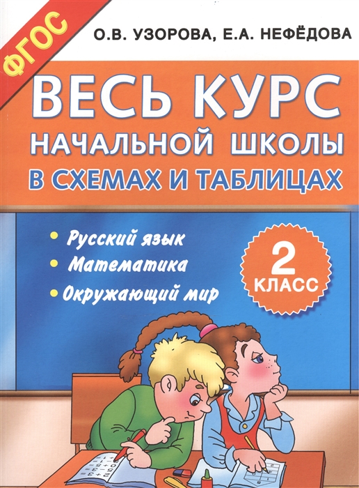 

Весь курс начальной школы в схемах и таблицах 2-й класс Русский язык Математика Окружающий мир