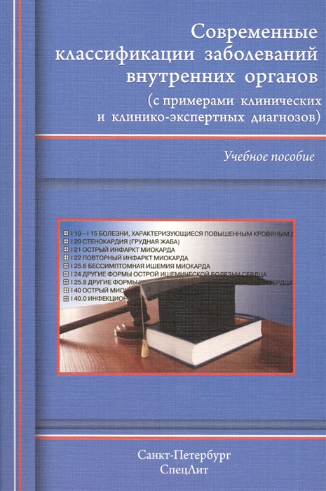 Гордиенко А. - Современные классификации заболеваний внутренних органов с примерами клинических и клинико-экспертных диагнозов Учебное пособие