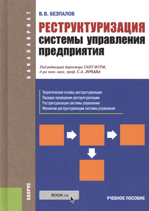 

Реструктуризация системы управления предприятия Учебное пособие