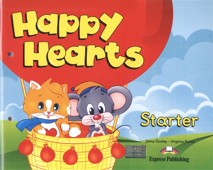 

Happy Hearts Starter Pupil s Book Учебник для детей 3-4 лет с вкладышем