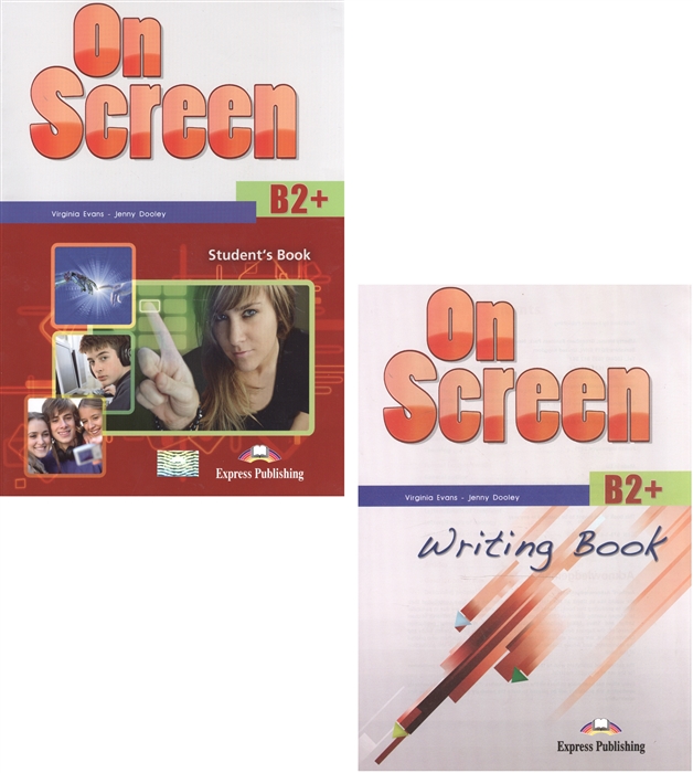 

On Screen B2 Student s Book Writing Book комплект из 2-х книг в упаковке