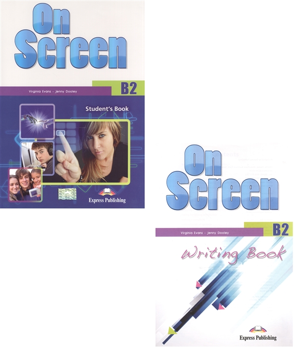 

On Screen B2 Student s Book Writing Book комплект из 2-х книг в упаковке