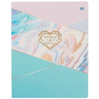 Тетрадь 48л кл. "Marble&Gold" выб.лак, тиснение фольгой, ассорти Тетрадь 48л кл. "Marble&Gold" выб.лак, тиснение фольгой, ассорти