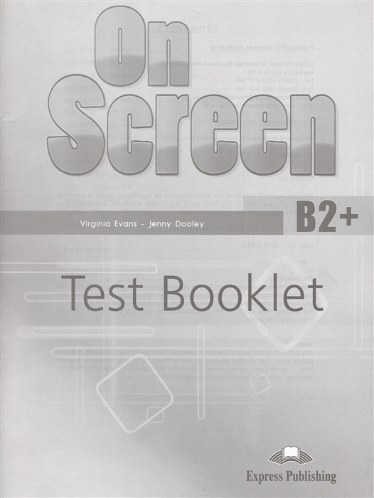 

On Screen B2 Test Booklet Сборник упражнений