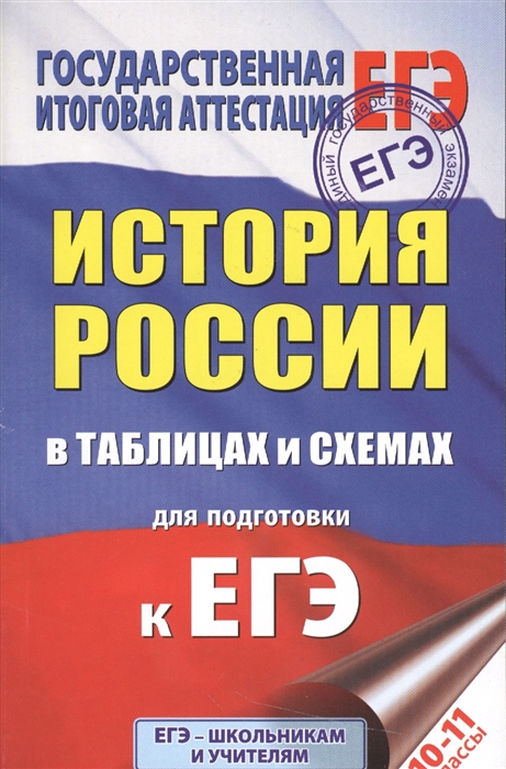 

История России в таблицах и схемах для подготовки к ЕГЭ 10-11 классы