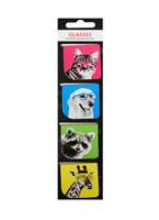 Магнитные закладки «Glasses», 4 штуки Магнитные закладки «Glasses», 4 штуки