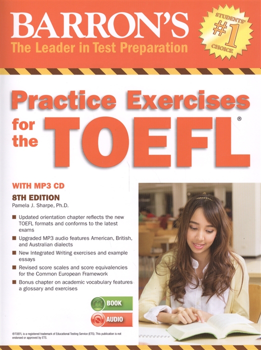 

Barron s Practice Exercises for the TOEFL CD