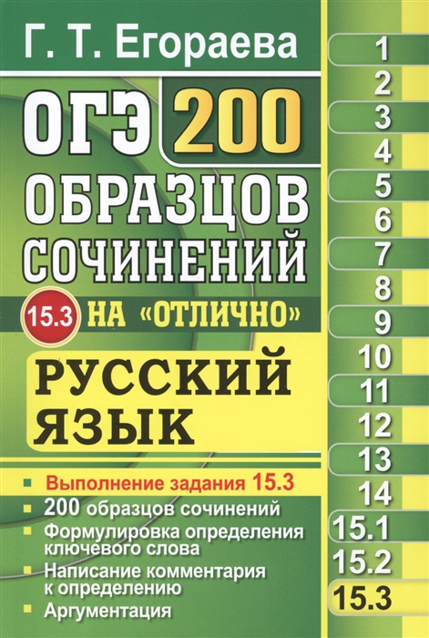 

ОГЭ 2017 Русский язык Задание 15 3 200 образцов сочинений на отлично
