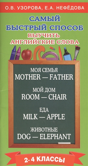 

Самый быстрый способ выучить английские слова 2-4 классы