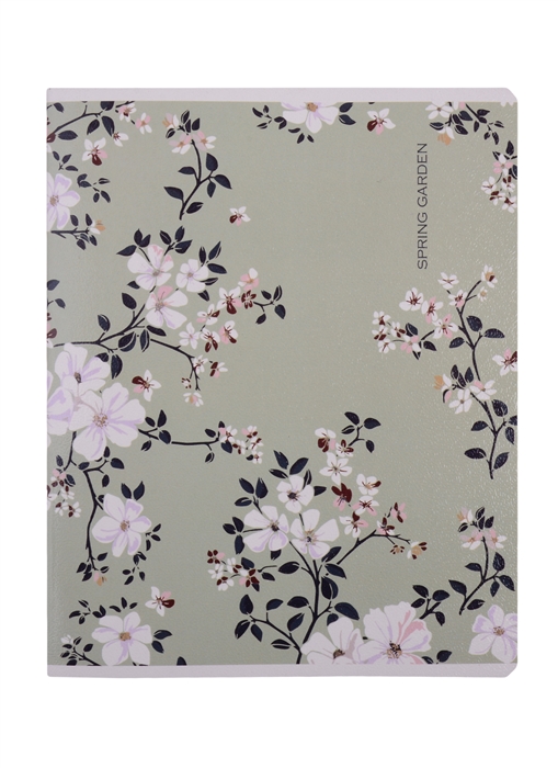 Тетрадь 48л кл. "Spring" мел.картон, микротекстур, ламин.. «Читай-город»